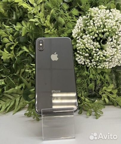 iPhone X silver 256 gb 100 батарея