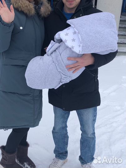 Одеяло зимнее на выписку