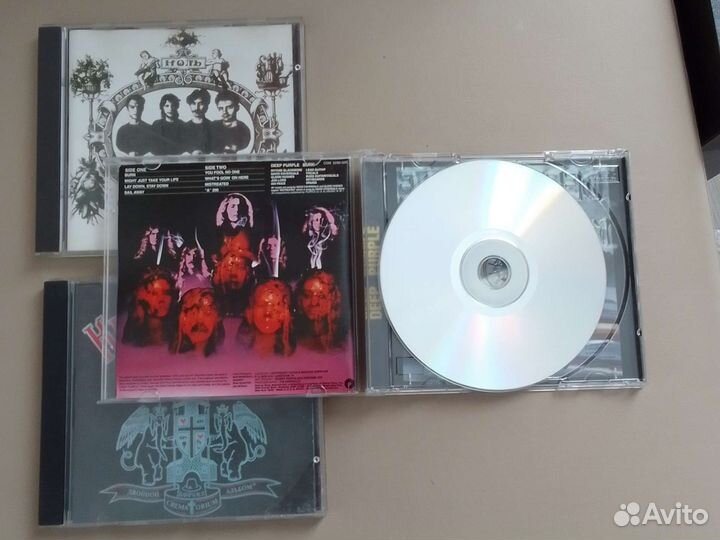 Cd лицензионный диски Рок