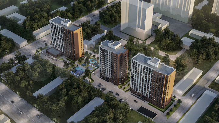 Квартира-студия, 20,6 м², 5/14 эт.