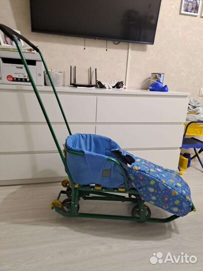 Санки коляска ника