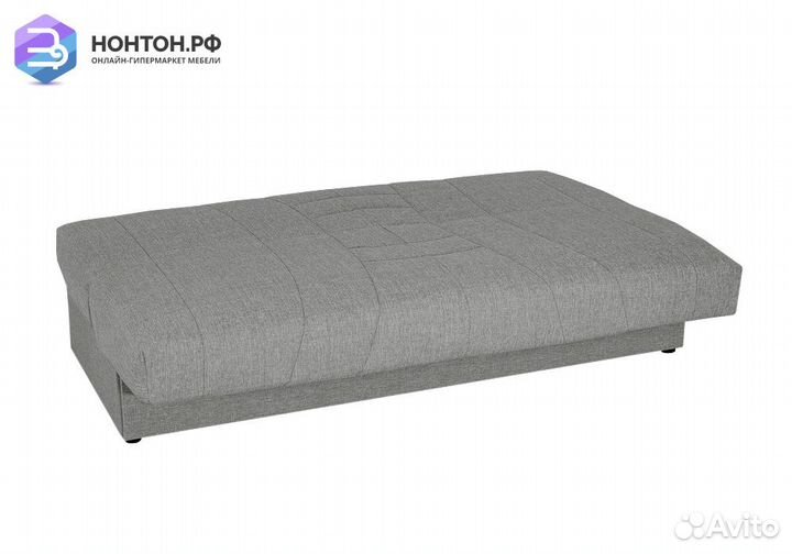 Диван книжка Ручеек жаккард светло-серый