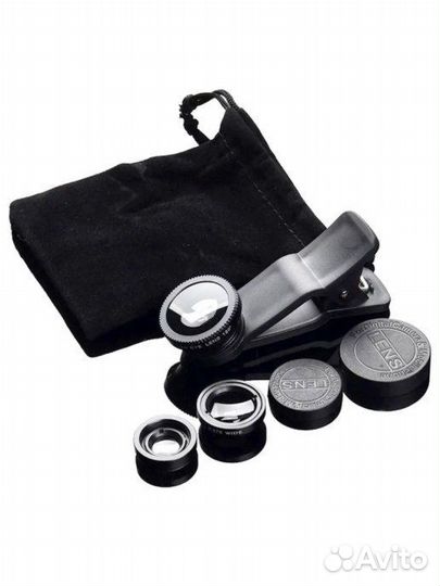 Универсальная линза для телефона 3 в 1