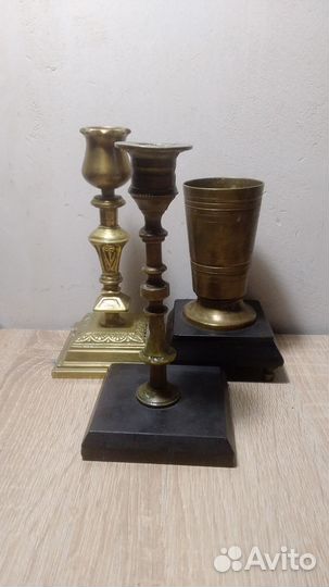 Подсвечники бронза