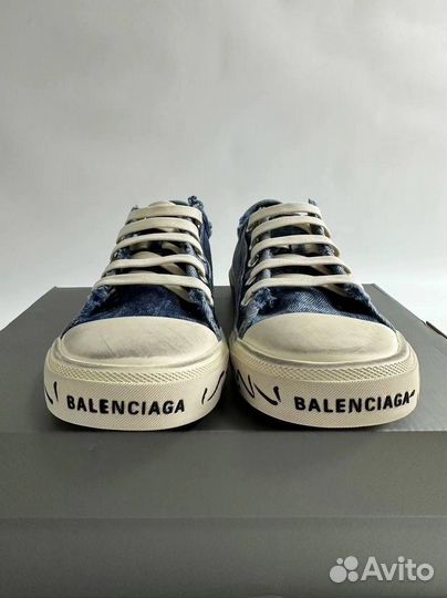 Джинсовые кеды от Balenciaga 40/41 размер новые