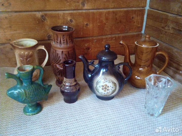 Ваза. Кувшин. Хрусталь