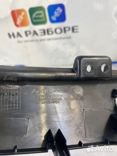 Накладки на торпедо боковые Hyundai Santa Fe DM