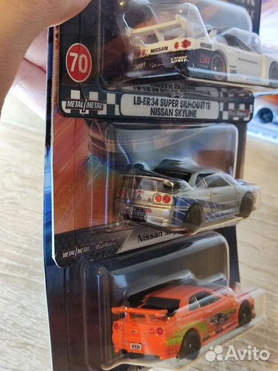 Hot wheels premium Nissan Skyline R34 Форсаж