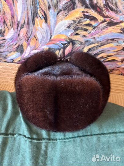 Мужская шапка норковая