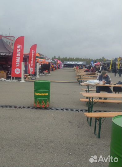 Аренда стола с лавками