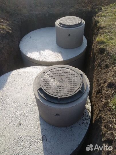 Яма сливная яма выгребная,яма под ключ