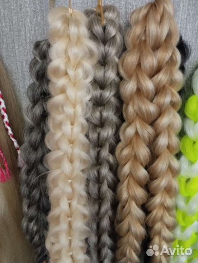 Съёмные 3 d косы