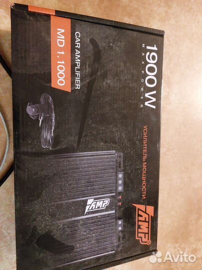 Усилитель мощности звука для колонок