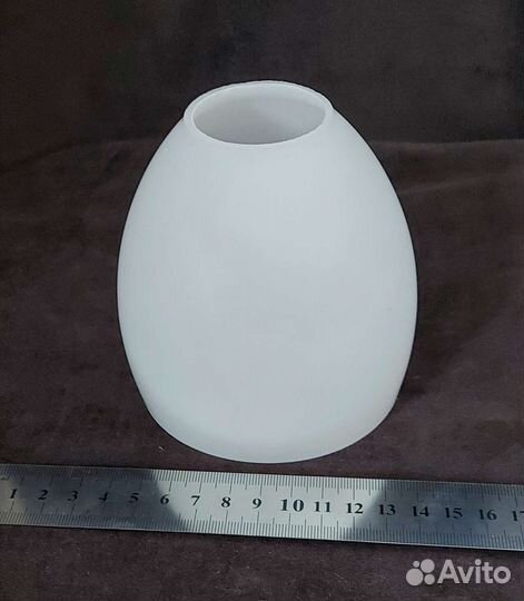 Плафон для люстры, белый, матовый