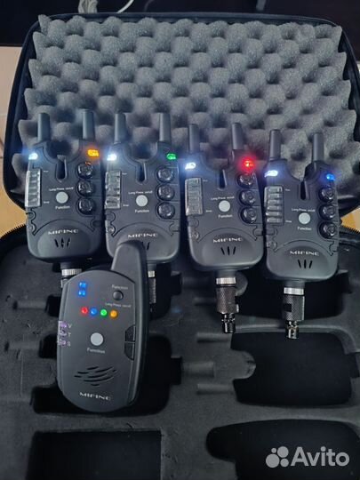 Сигнализаторы поклевки с пейджером +быстросъемы