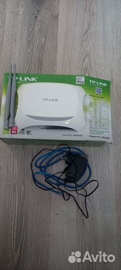 Продам 4 роутера tp-link mr3420 DIR300