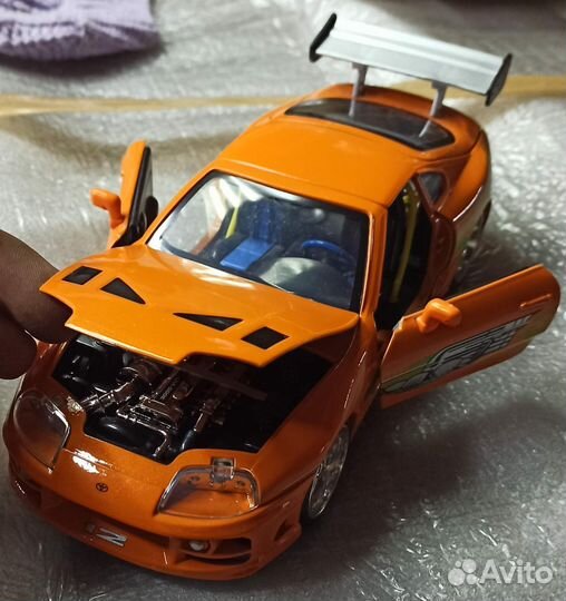 Jada 1/24 Fast and furious Toyota Supra 1995