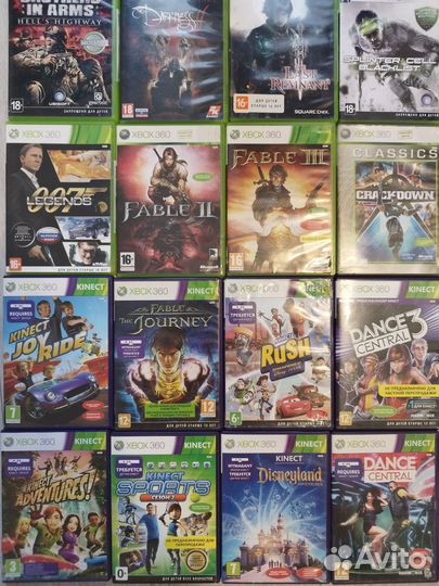 Диски Xbox 360 лицензия