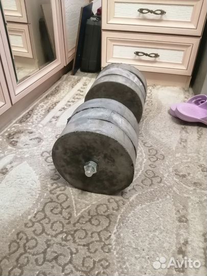 Гантели разборные