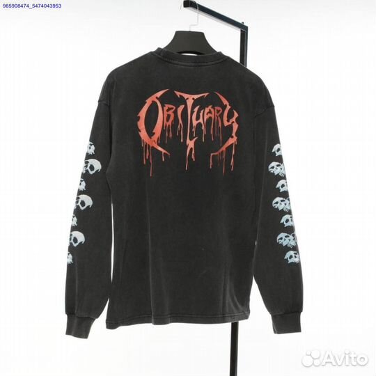 Лонгслив Saint Michael в черном: элегантность каждый день