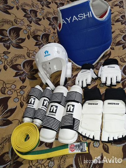 Экипировка для тхэквондо детская