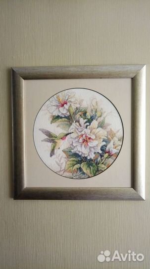 Картины ручной вышивки