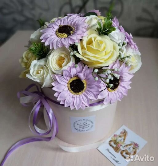 Букет из мыла