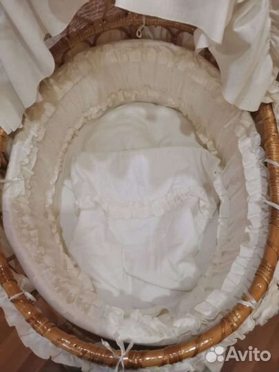 Кроватка люлька из лозы