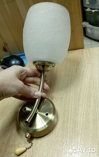 Настенный светильник бра бронза