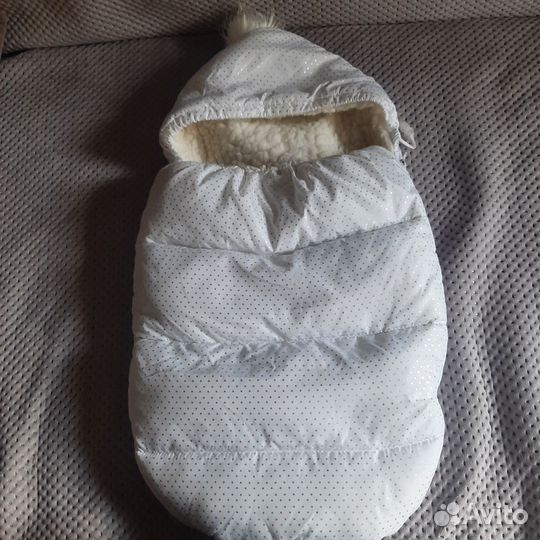 Конверт на выписку зимний для девочки