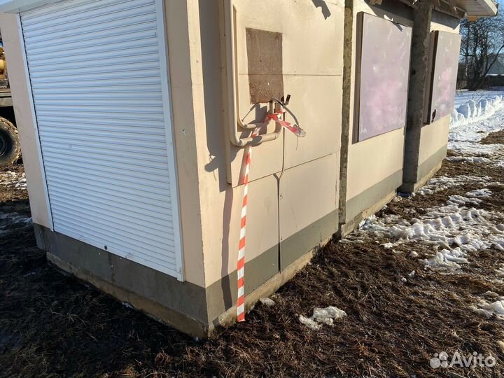 Железобетонное разборное здание