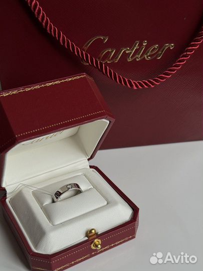 Кольцо Cartier золотое