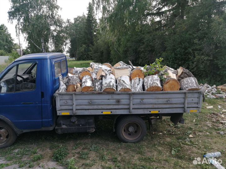 Дрова березовые колотые
