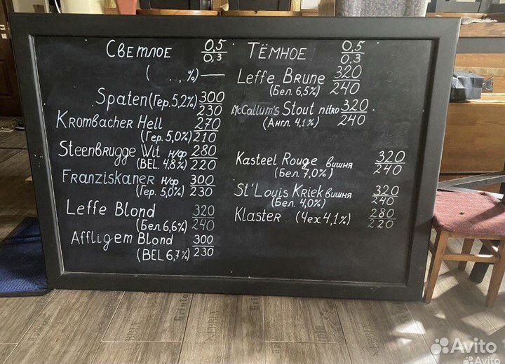 Меловая доска