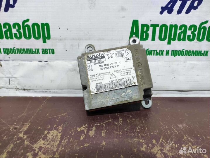 Блок управления airbag Peugeot 206