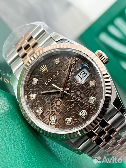 Rolex Datejust 36 Gray Jubilee Diamonds Dial