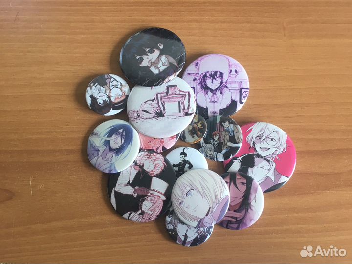 Значки аниме и my chemical romance