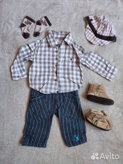 Детские вещи пакетом на мальчика 68 74