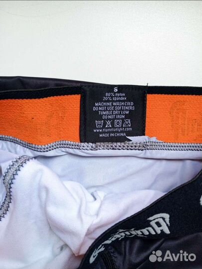 Компрессионные шорты flamma, размер S, с ракушкой