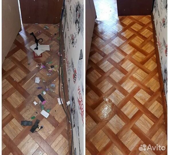 Клининг уборка квартир и домов под ключ