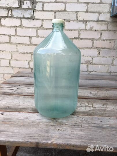 Бутыль 20 литров стеклянная