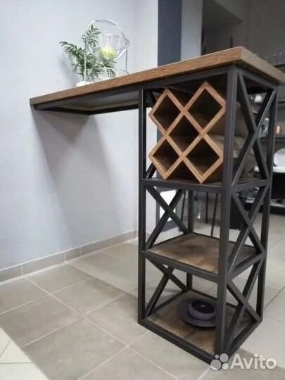 Мебель лофт из металла