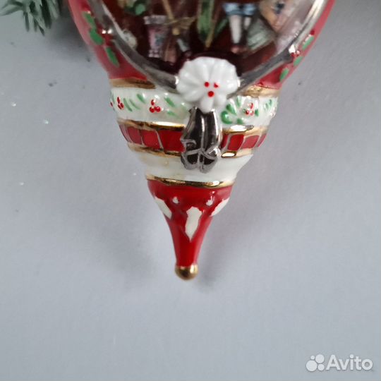 Елочные игрушки фарфор Bradford