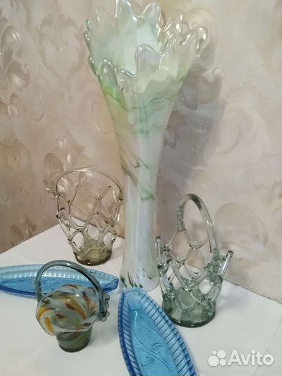 Цветное стекло СССР