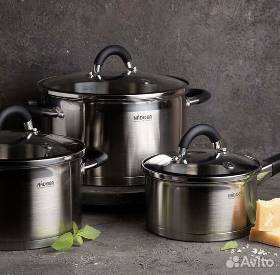 Набор кастрюль nadoba 6шт