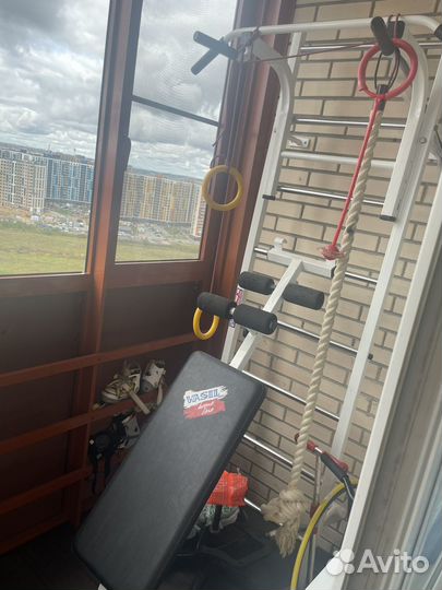 Шведская стенка Vasil Home line 3 в 1