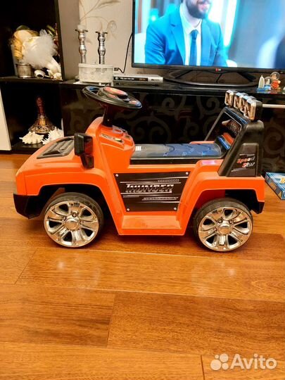 Электромобиль детский бу джип