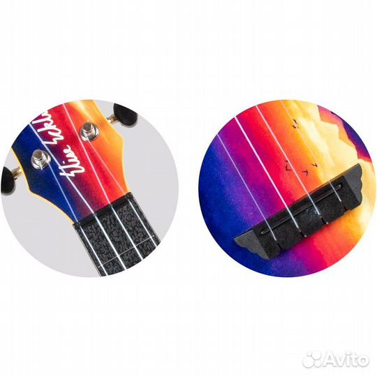 Укулеле Flight TUC-EE sunset