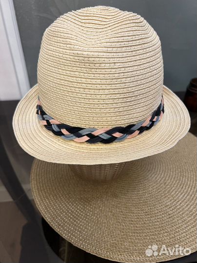 Шляпа плетёнка