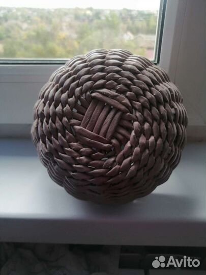 Корзина плетеная для ягод